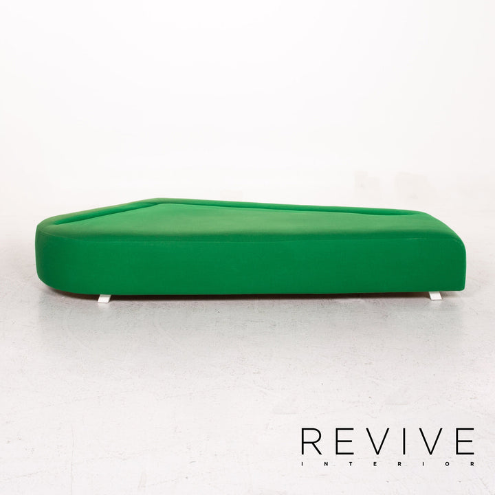 Brühl & Sippold Mosspink Stoff Sofa Grün Dreisitzer Couch #13543