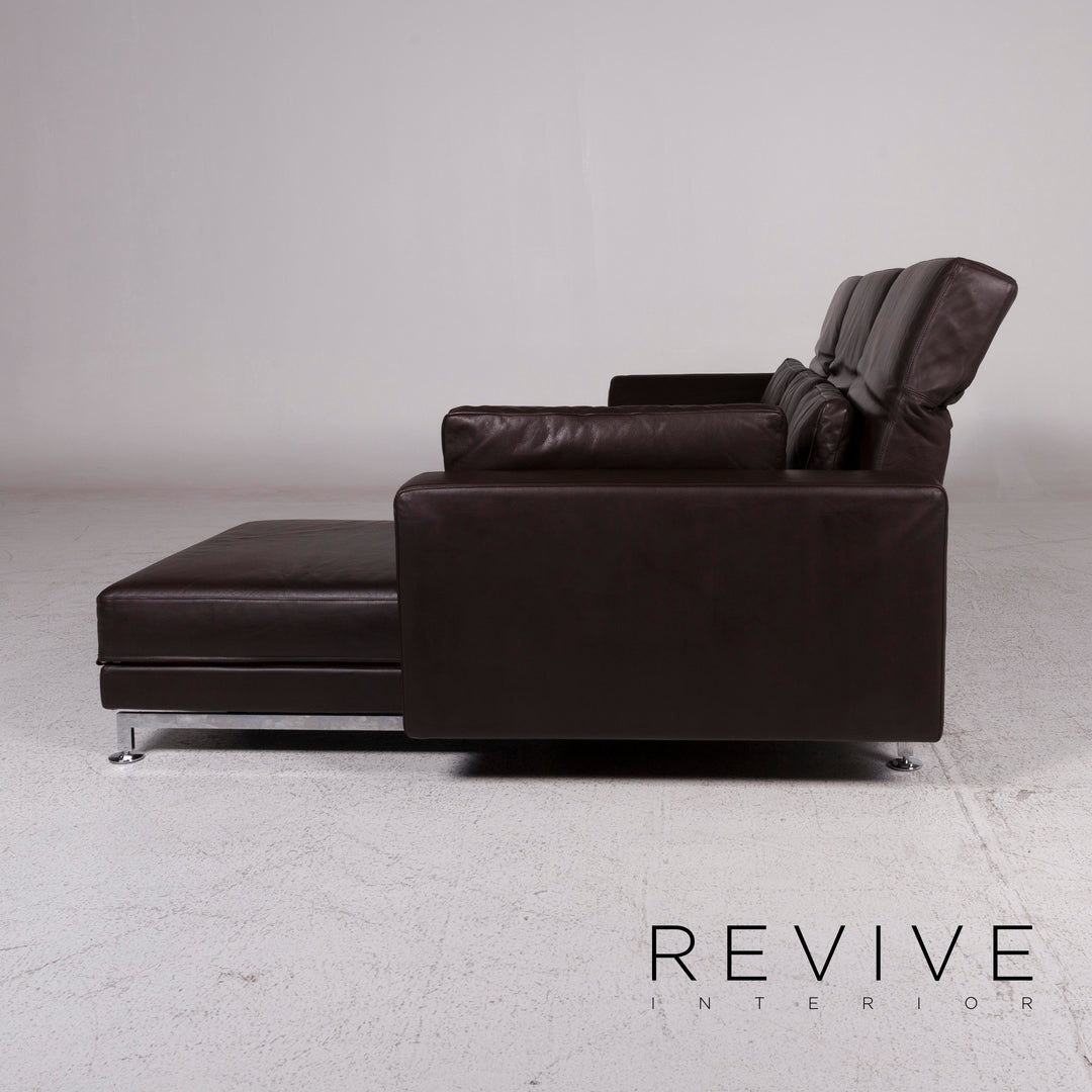 Brühl Moule Leder Sofa Braun Ecksofa inkl. Funktion #9962