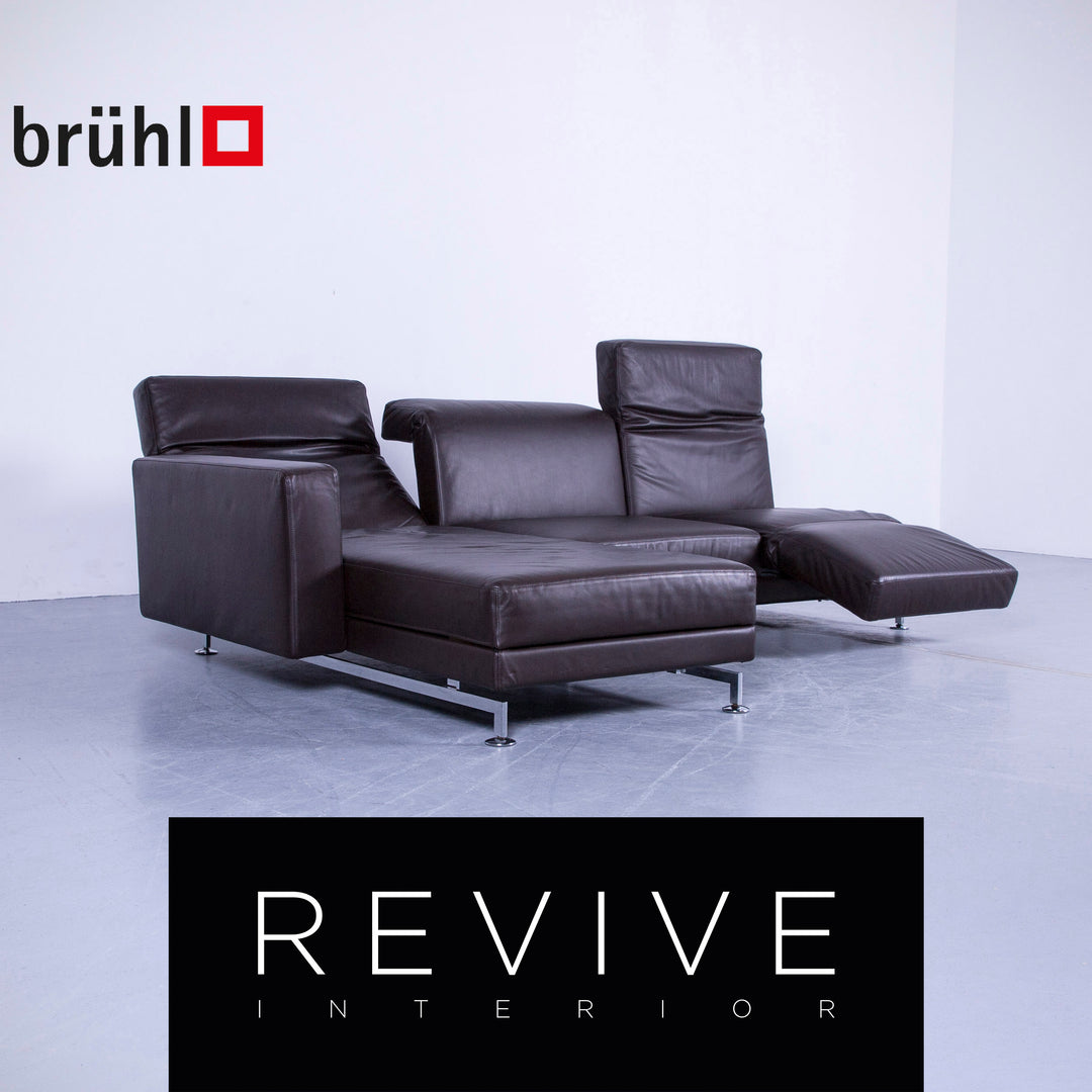 Brühl Moule Braun Ecksofa