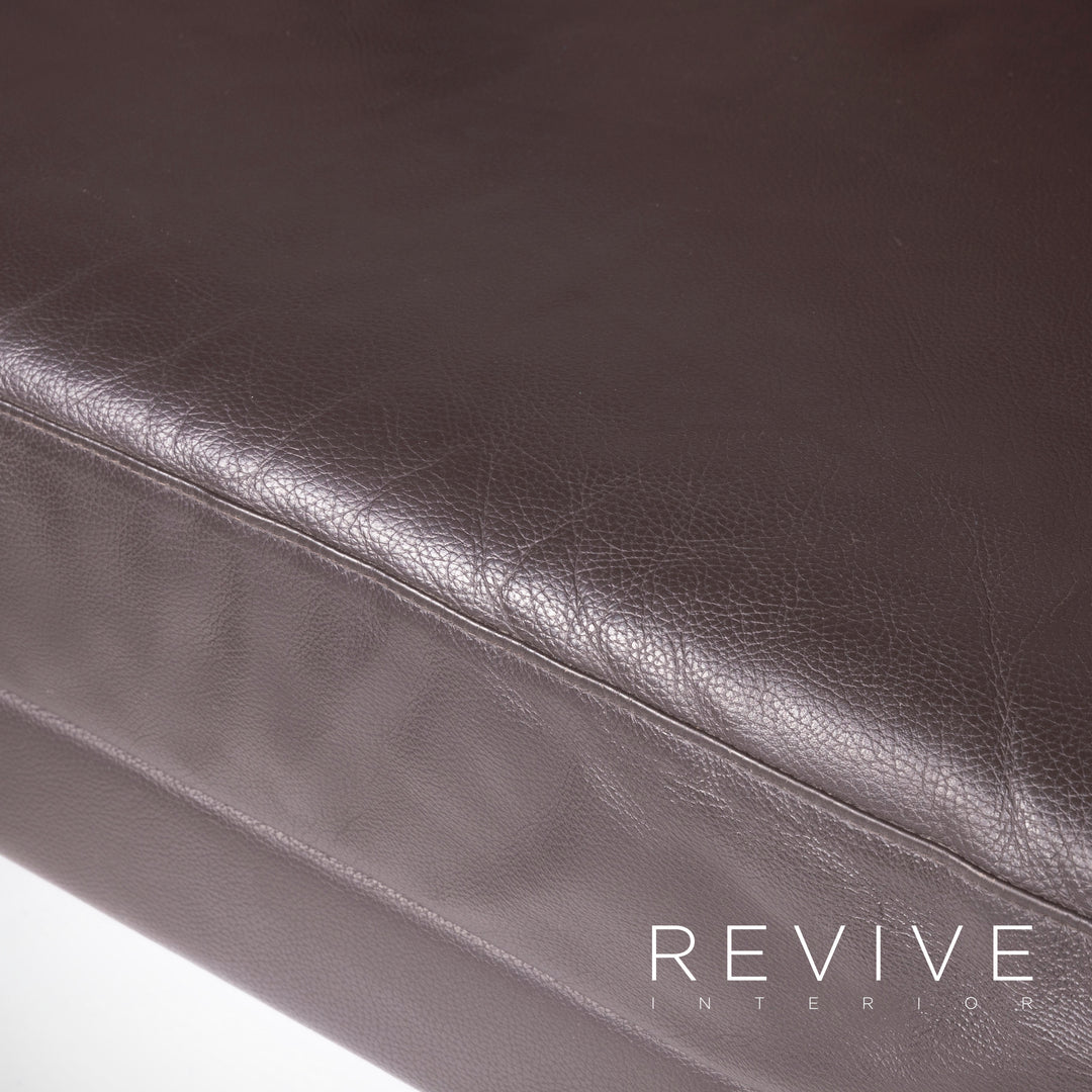 Brühl Moule Leder Ecksofa Braun Echtleder Sofa Couch Funktion #8414