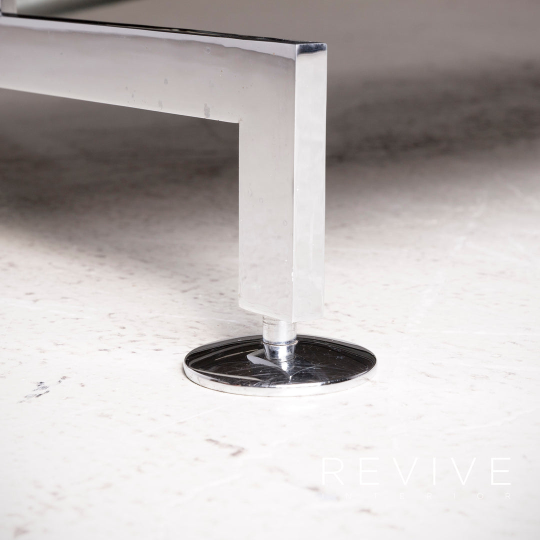 Brühl Moule Designer Leder Ecksofa Schwarz Echtleder Sofa Couch Funktion #7699