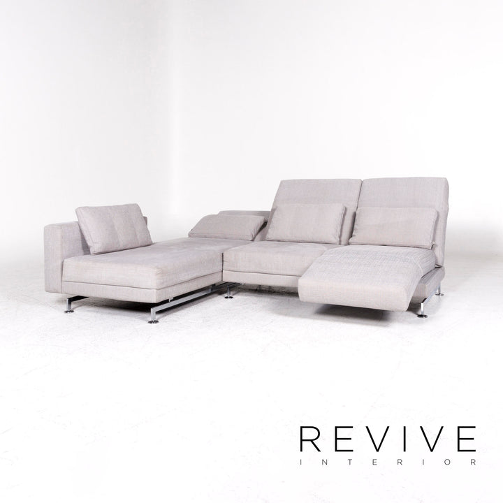 Brühl Moule Stoff Ecksofa Grau Couch #8370