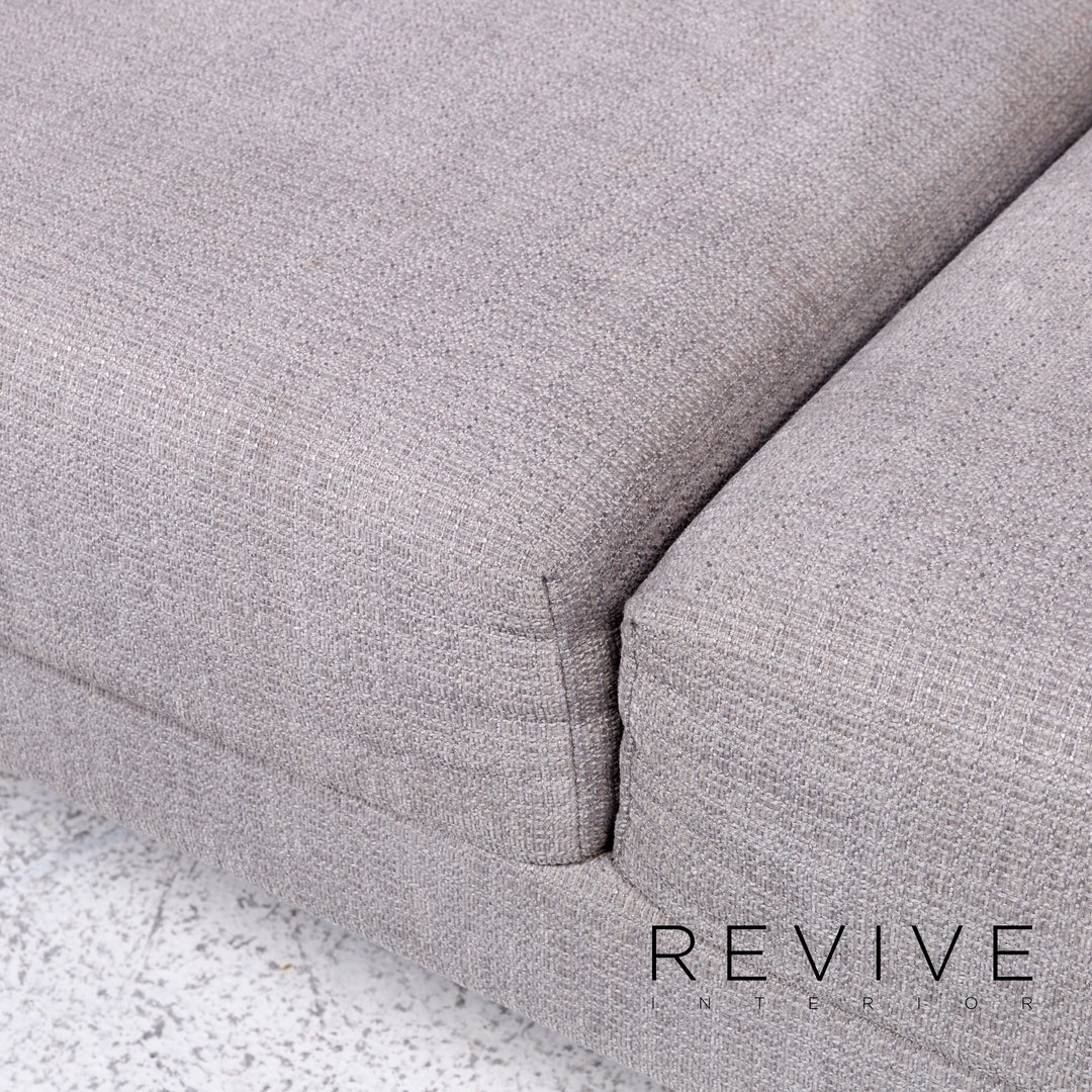 Brühl Moule Stoff Ecksofa Grau Couch #8370