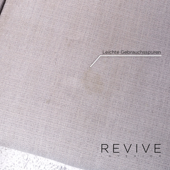 Brühl Moule Stoff Ecksofa Grau Couch #8370