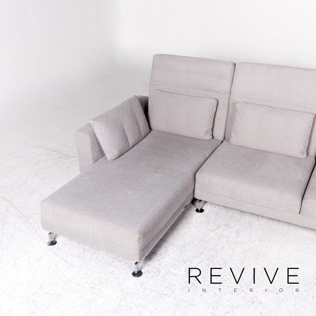 Brühl Moule Stoff Ecksofa Grau Couch #8370