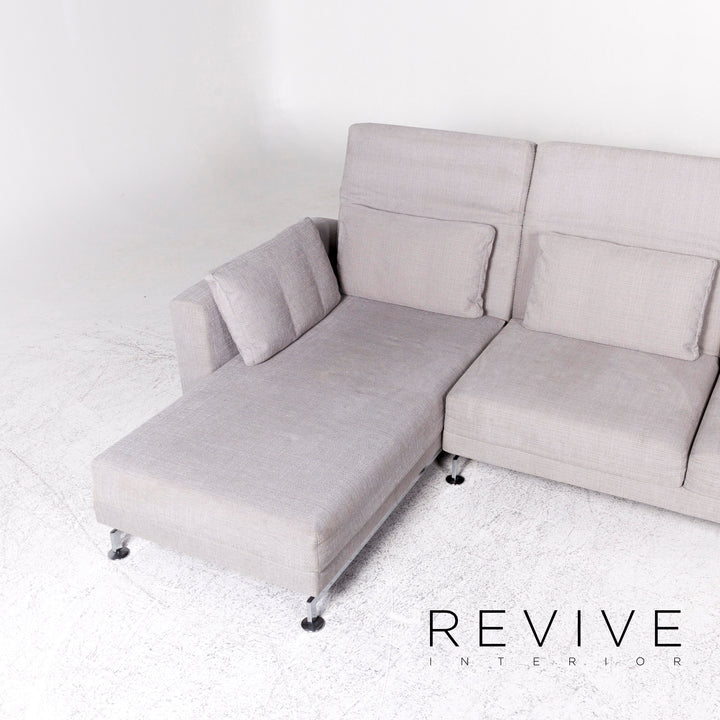 Brühl Moule Stoff Ecksofa Grau Couch #8370
