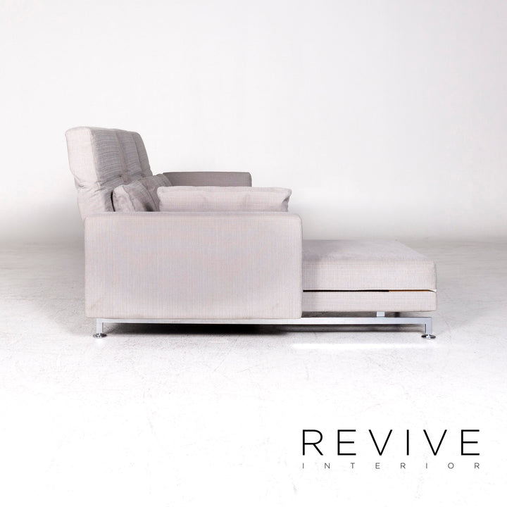 Brühl Moule Stoff Ecksofa Grau Couch #8370