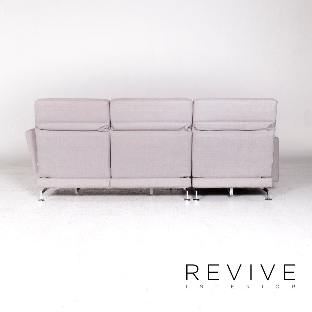 Brühl Moule Stoff Ecksofa Grau Couch #8370