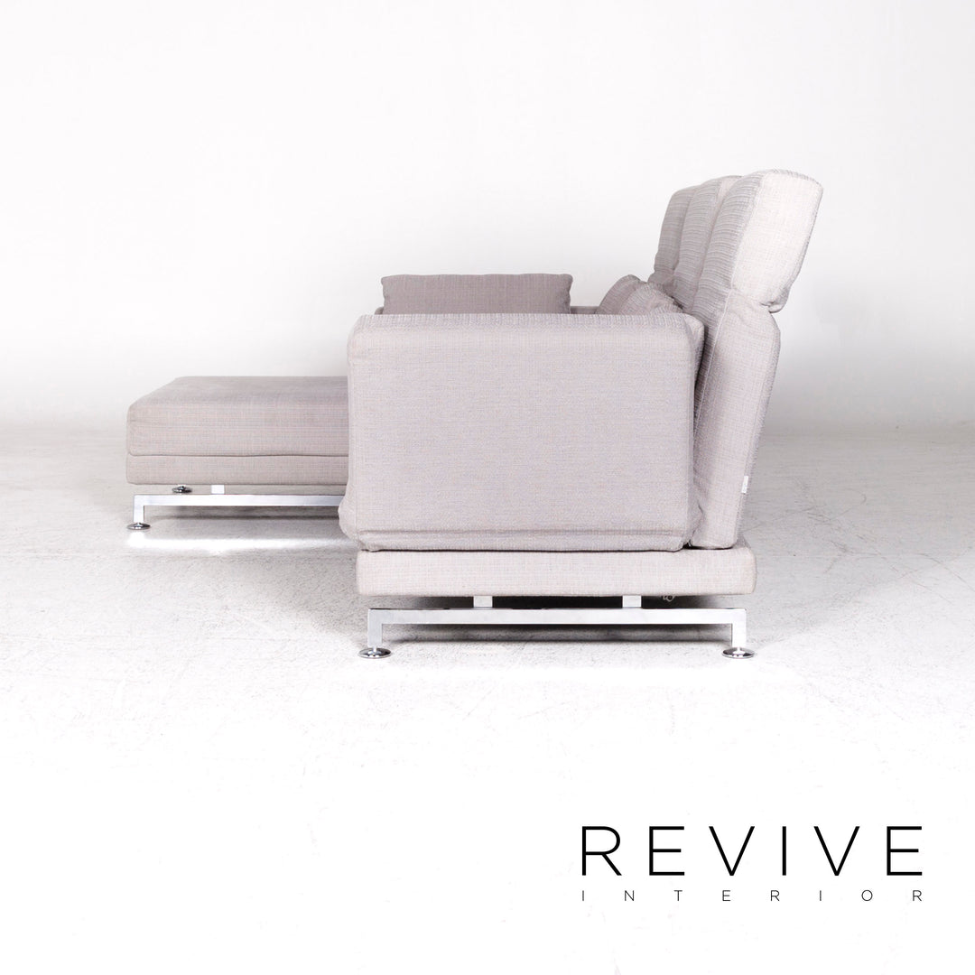 Brühl Moule Stoff Ecksofa Grau Couch #8370