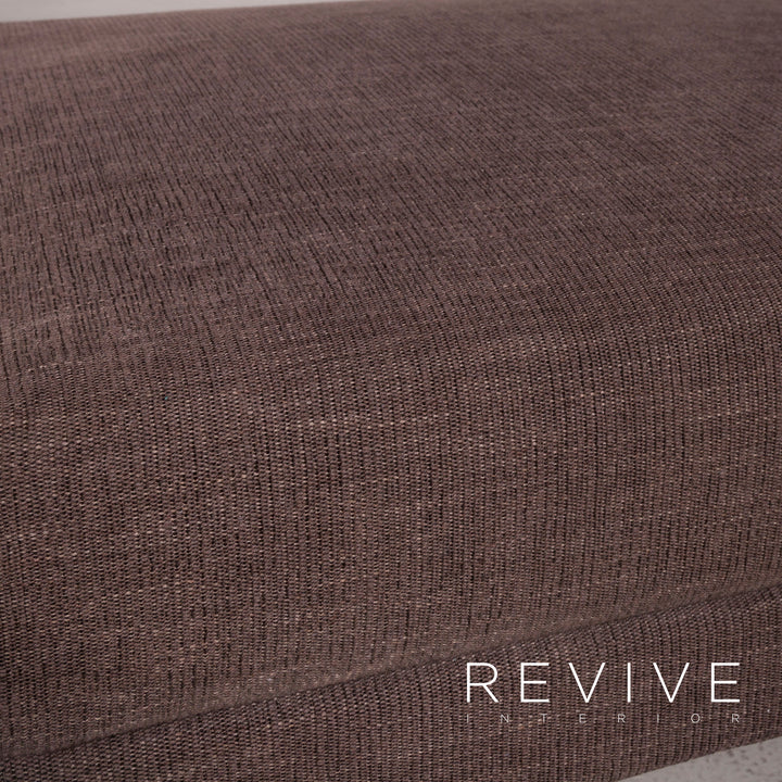 Brühl Moule Designer Stoff Hocker Braun #7503