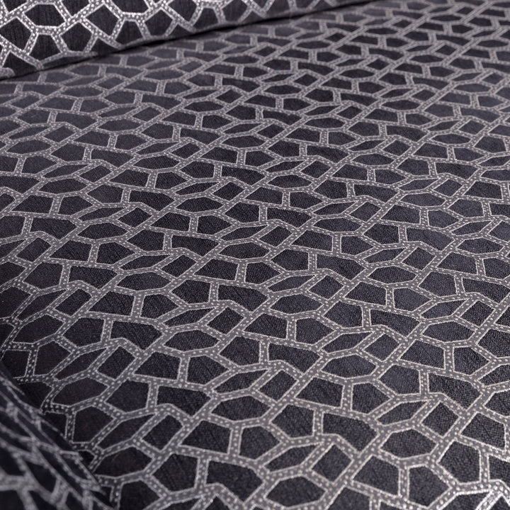 Brühl & Sippold Moule Designer Stoff Sofa Grau Zweisitzer Funktion Couch #7998