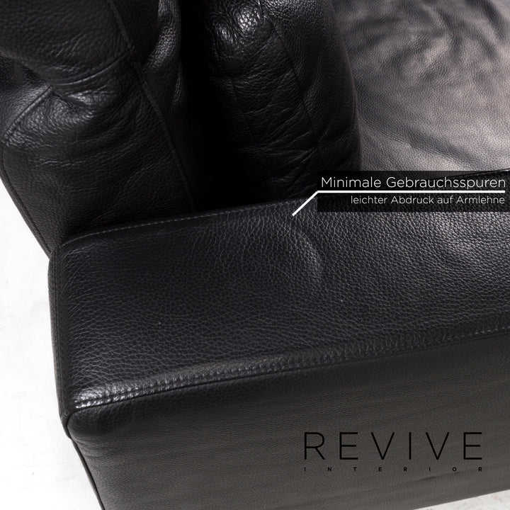 Brühl & Sippold Moule Leder Liege Schwarz Funktion Relaxfunktion #12901