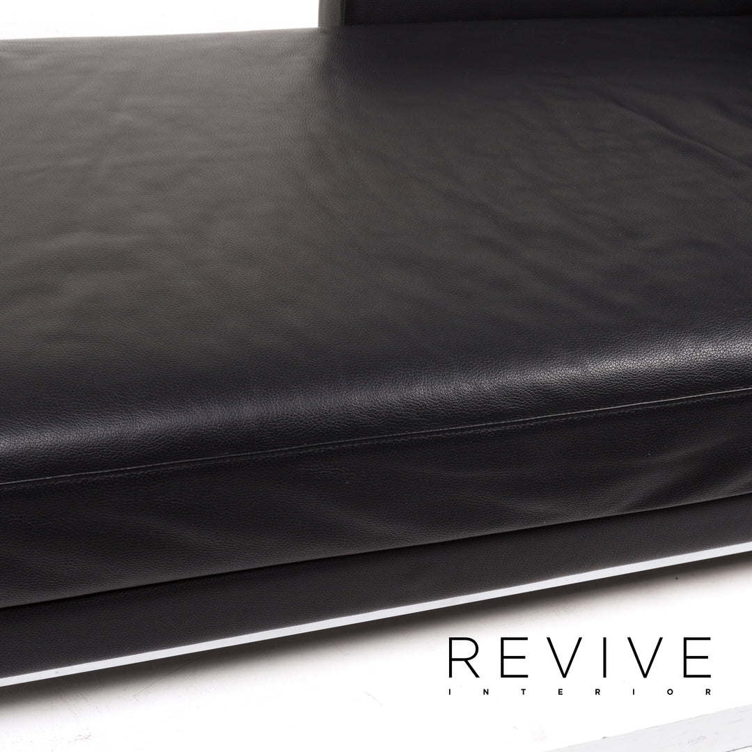 Brühl & Sippold Moule Leder Liege Schwarz Funktion Relaxfunktion #12901