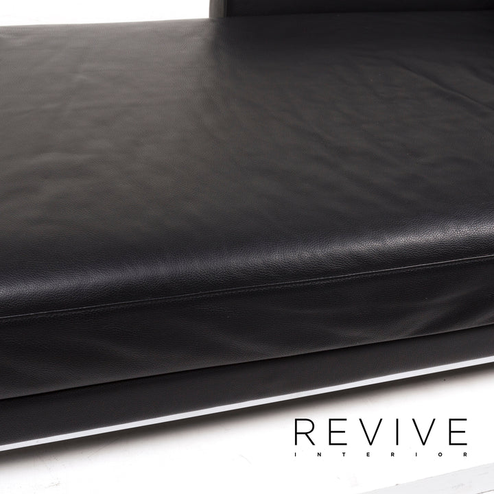 Brühl & Sippold Moule Leder Liege Schwarz Funktion Relaxfunktion #12901