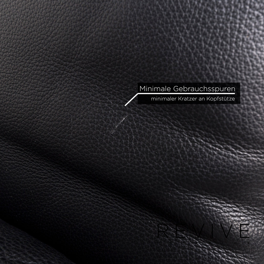 Brühl & Sippold Moule Leder Liege Schwarz Funktion Relaxfunktion #12901