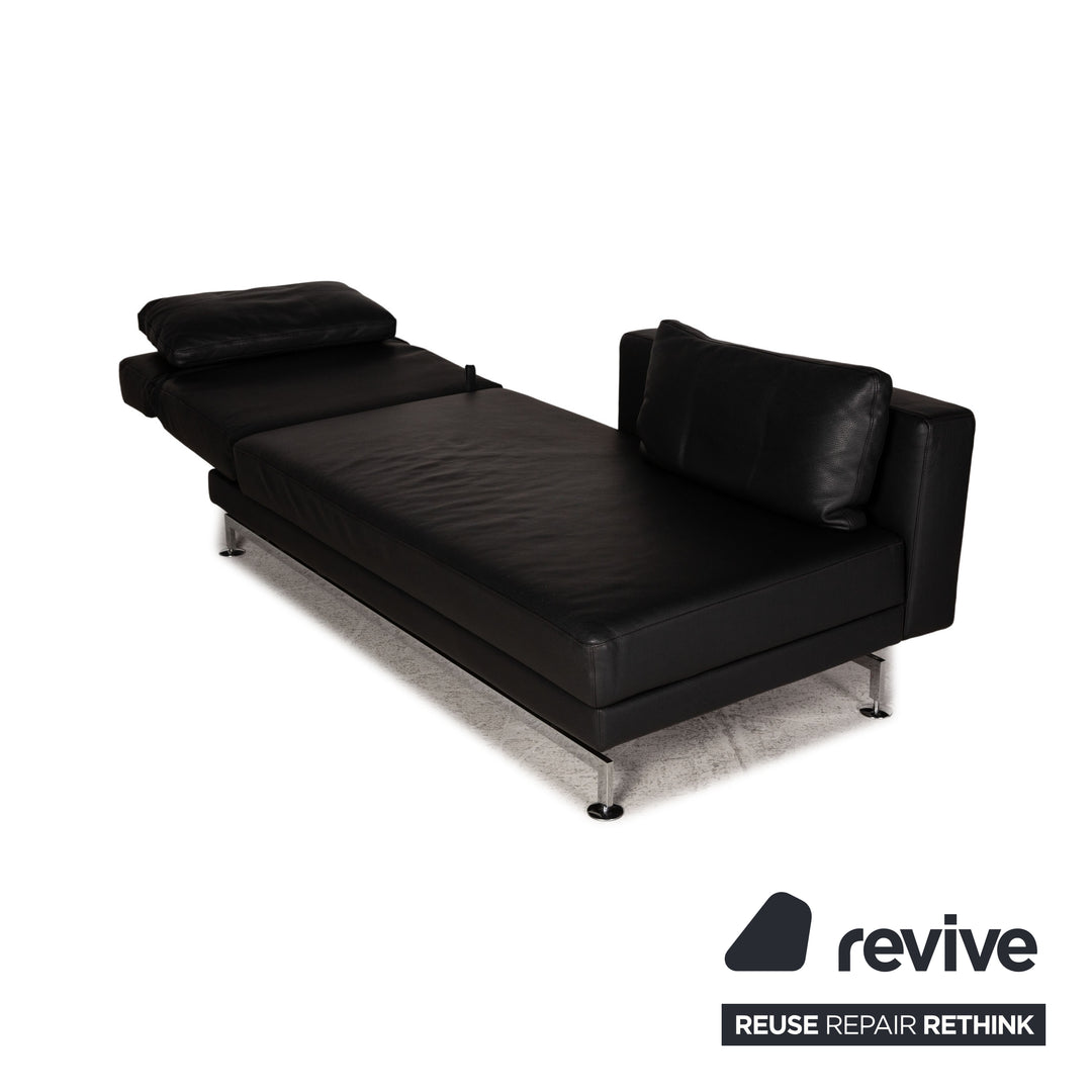 Brühl & Sippold Moule Leder Liege Schwarz Funktion Relaxfunktion