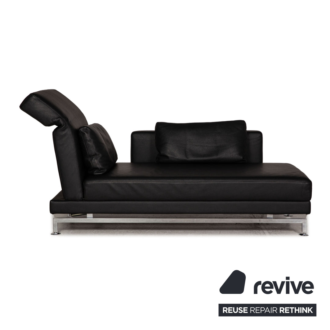 Brühl & Sippold Moule Leder Liege Schwarz Funktion Relaxfunktion