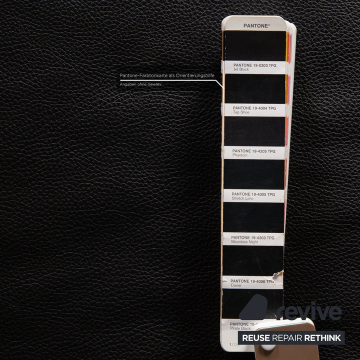 Brühl & Sippold Moule Leder Liege Schwarz Funktion Relaxfunktion