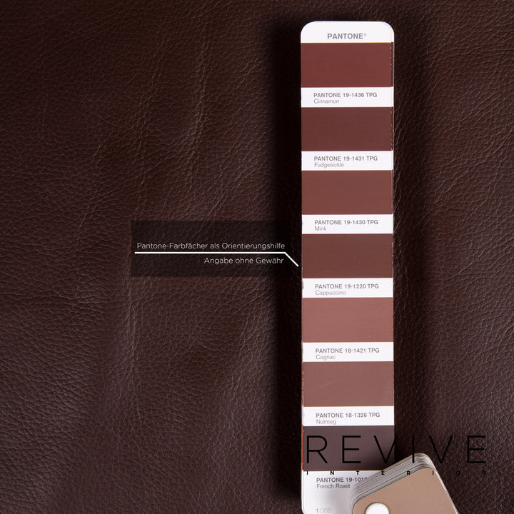 Brühl & Sippold Moule Leder Sofa Braun Dreisitzer Funktion Relaxfunktion Couch #14205