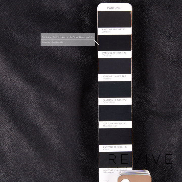 Brühl Moule Leder Sofa Schwarz Schlafsofa Relaxfunktion Funktion Schlaffunktion #14216