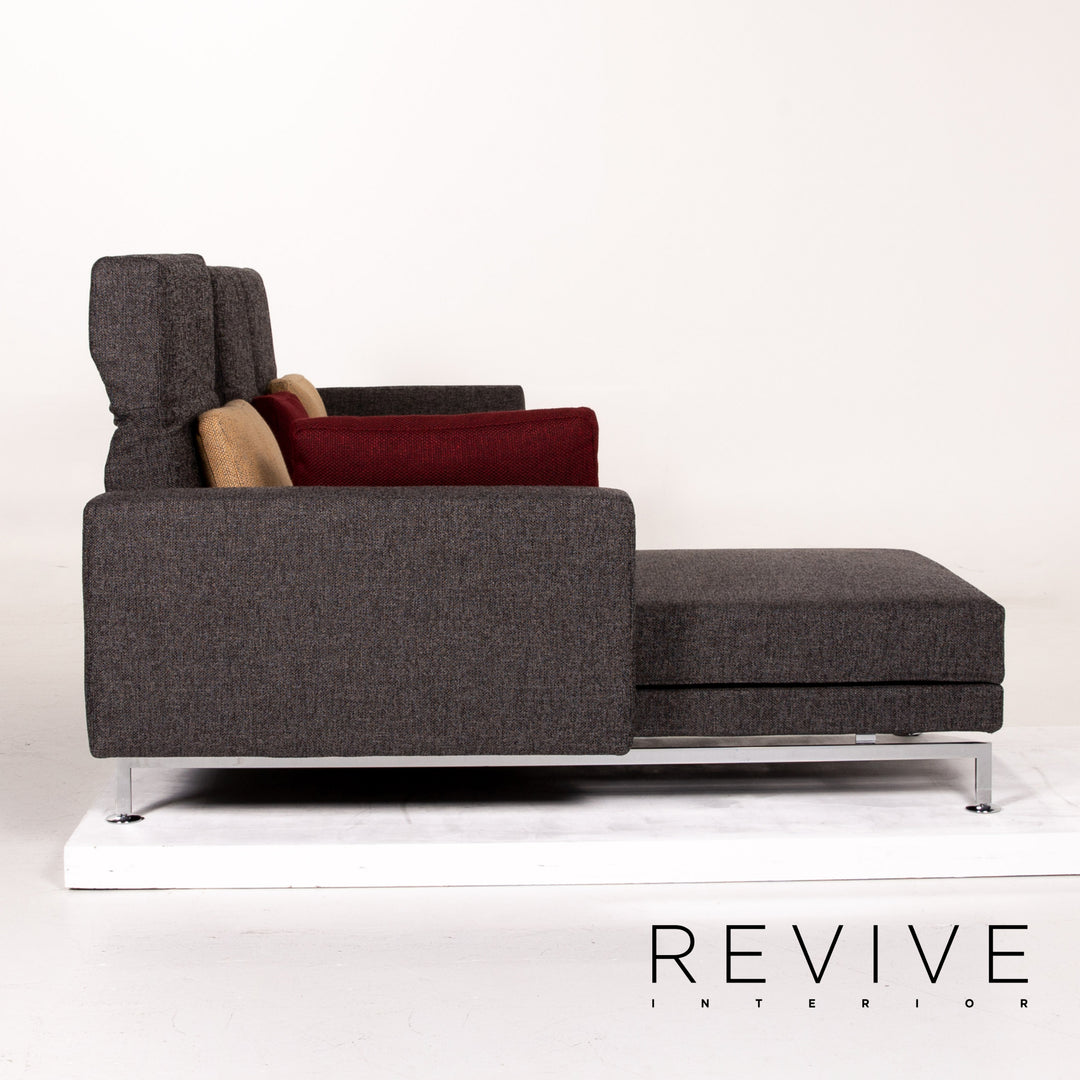 Brühl Moule Stoff Ecksofa Grau Sofa Relaxfunktion Funktion Couch #14300