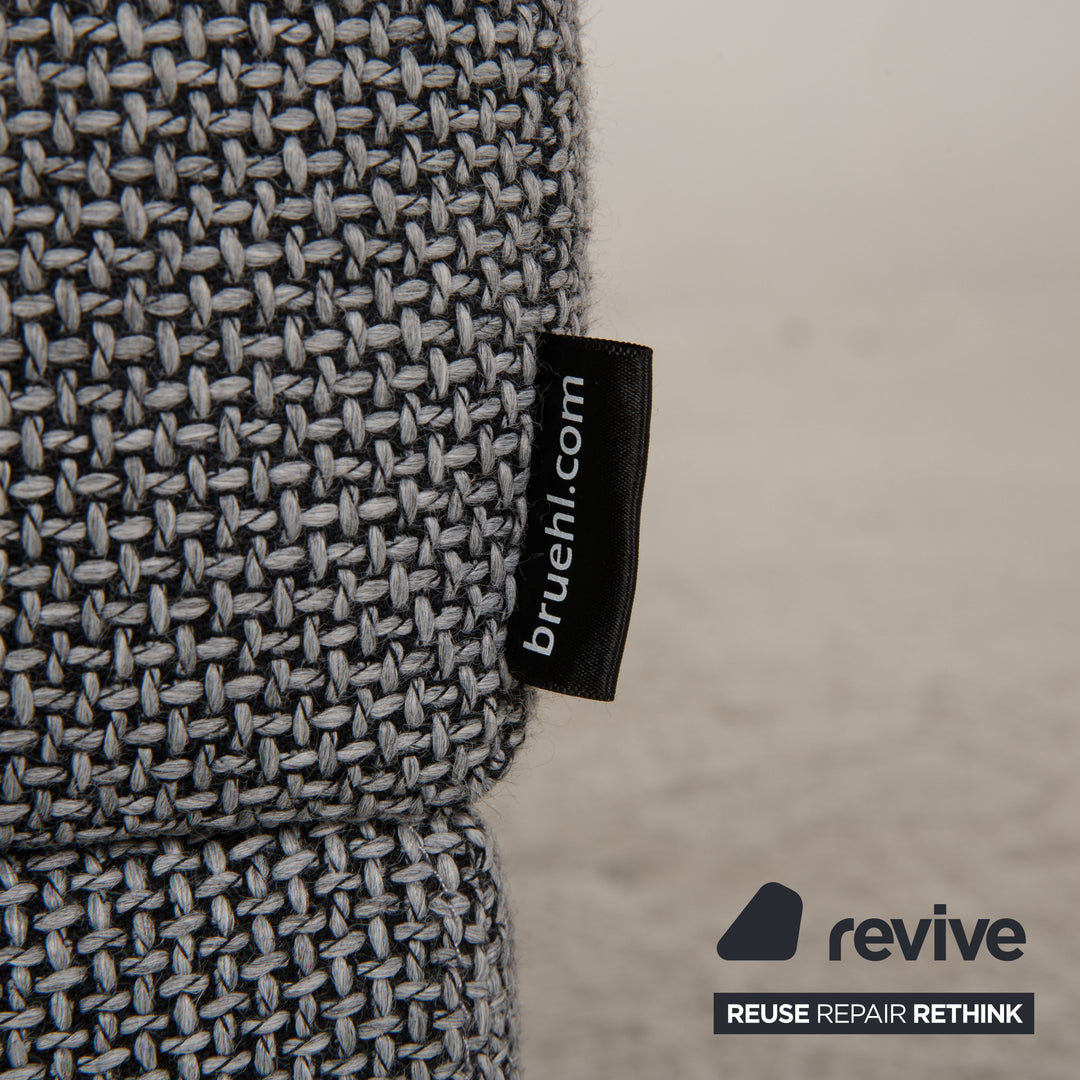 Brühl & Sippold Moule Stoff Hocker Grau