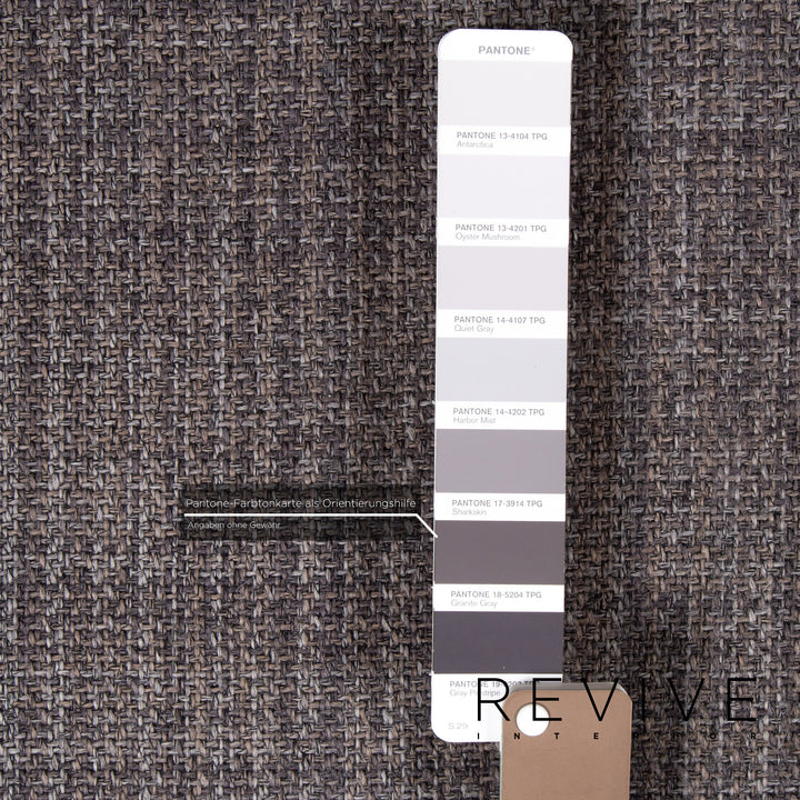 Brühl & Sippold Moule Stoff Liege Grau Relaxliege Schlaffunktion #13302