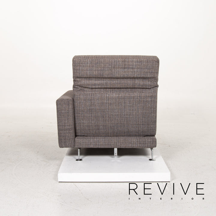 Brühl & Sippold Moule Stoff Liege Grau Relaxliege Schlaffunktion #13302