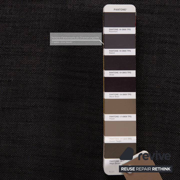 Brühl Moule Stoff Sofa Grau Ecksofa Funktion Liegefunktion Couch