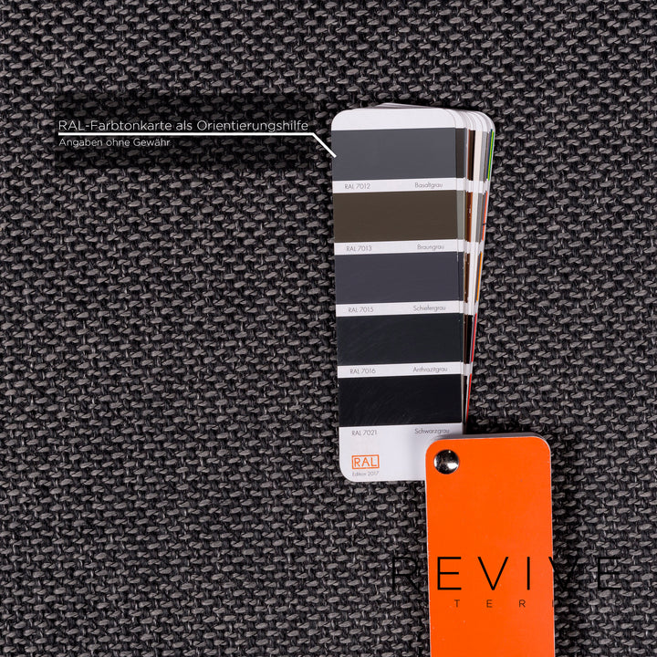 Brühl Moule Stoff Sofa Grau Zweisitzer Relaxfunktion Funktion Couch #10456