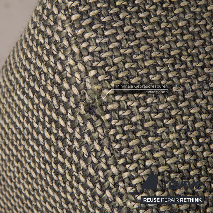 Brühl Moule Stoff Sofa Grün Ecksofa Couch Funktion Relaxfunktion