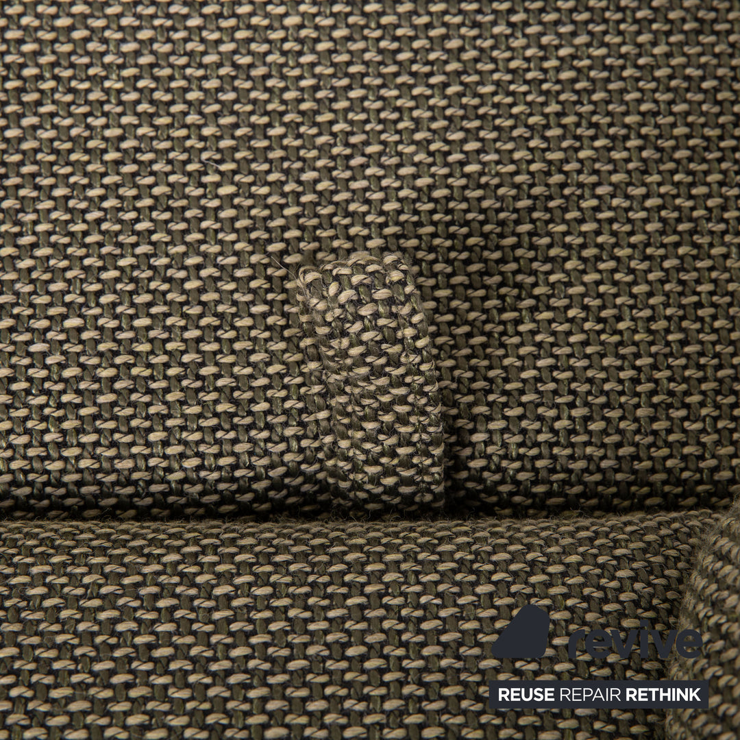 Brühl Moule Stoff Sofa Grün Ecksofa Couch Funktion Relaxfunktion