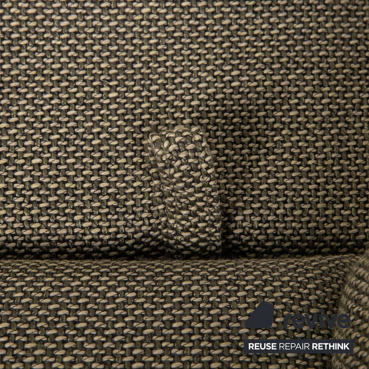 Brühl Moule Stoff Sofa Grün Ecksofa Couch Funktion Relaxfunktion