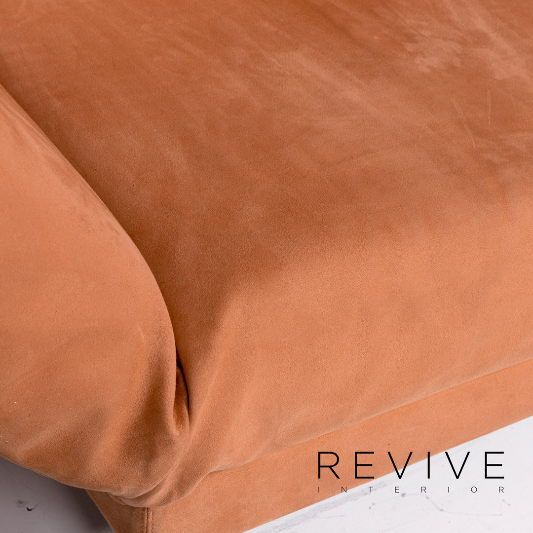 Brühl Moule Stoff Sofa Rot Zweisitzer Relaxfunktion Funktion Neubezug