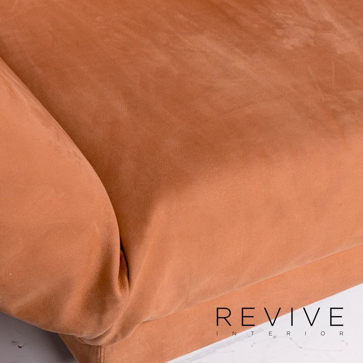 Brühl Moule Stoff Sofa Rot Zweisitzer Relaxfunktion Funktion Neubezug