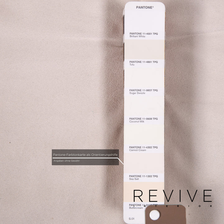 Brühl & Sippold Quint Stoff Schlafsofa Creme Zweisitzer Funktion Schlaffunktion Sofa Couch #