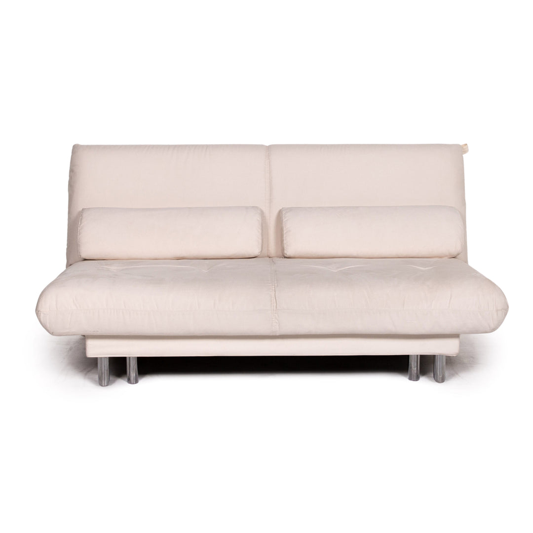 Brühl & Sippold Quint Stoff Schlafsofa Creme Zweisitzer Funktion Schlaffunktion Sofa Couch #