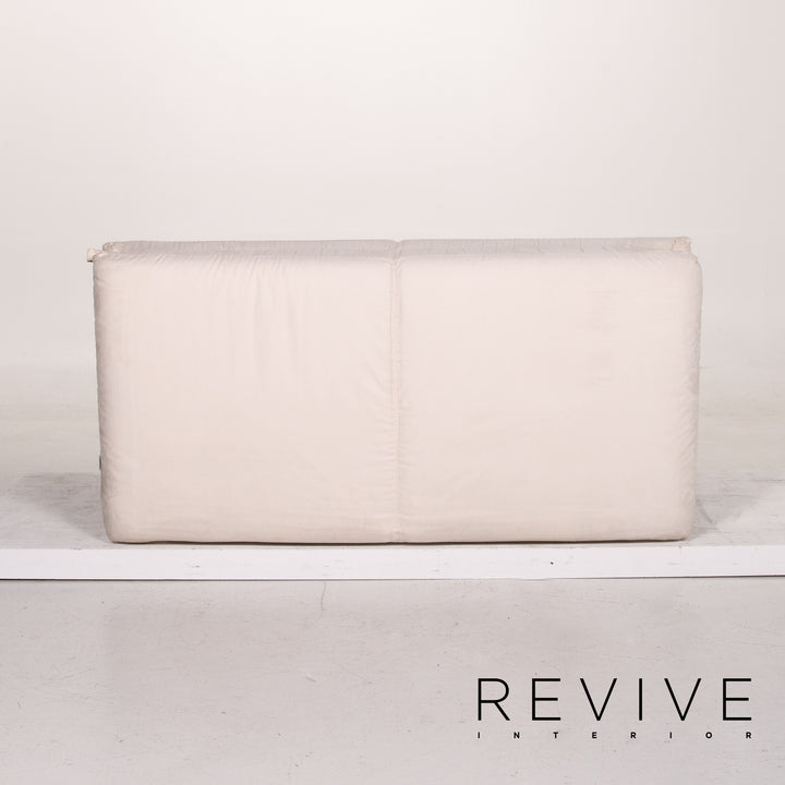 Brühl & Sippold Quint Stoff Schlafsofa Creme Zweisitzer Funktion Schlaffunktion Sofa Couch #
