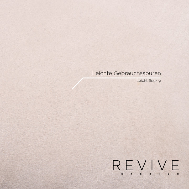 Brühl & Sippold Quint Stoff Schlafsofa Creme Zweisitzer Funktion Schlaffunktion Sofa Couch #