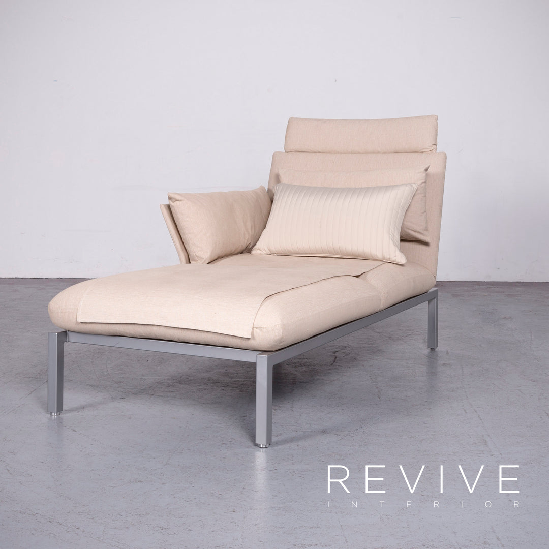 Brühl Roro Designer Stoff Liege Beige Couch Funktion #6964