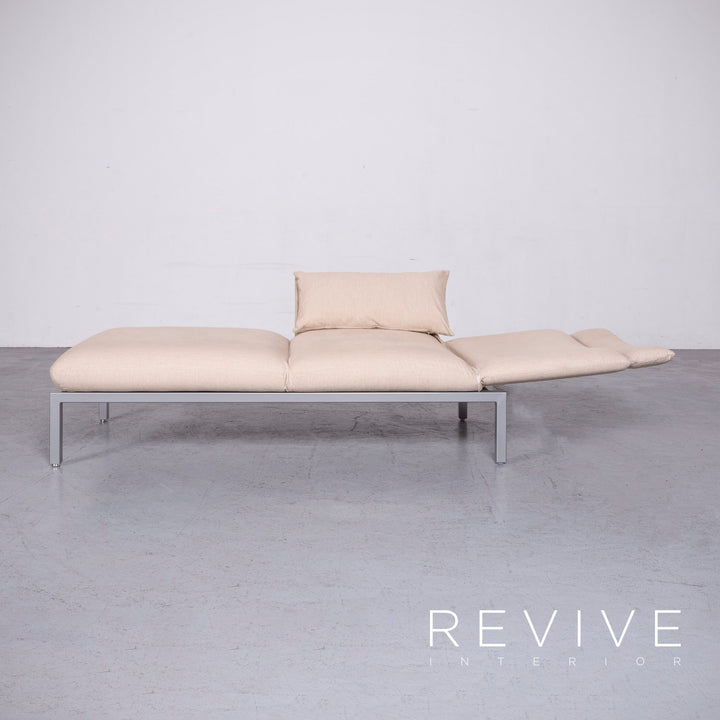 Brühl Roro Designer Stoff Liege Beige Couch Funktion #6964