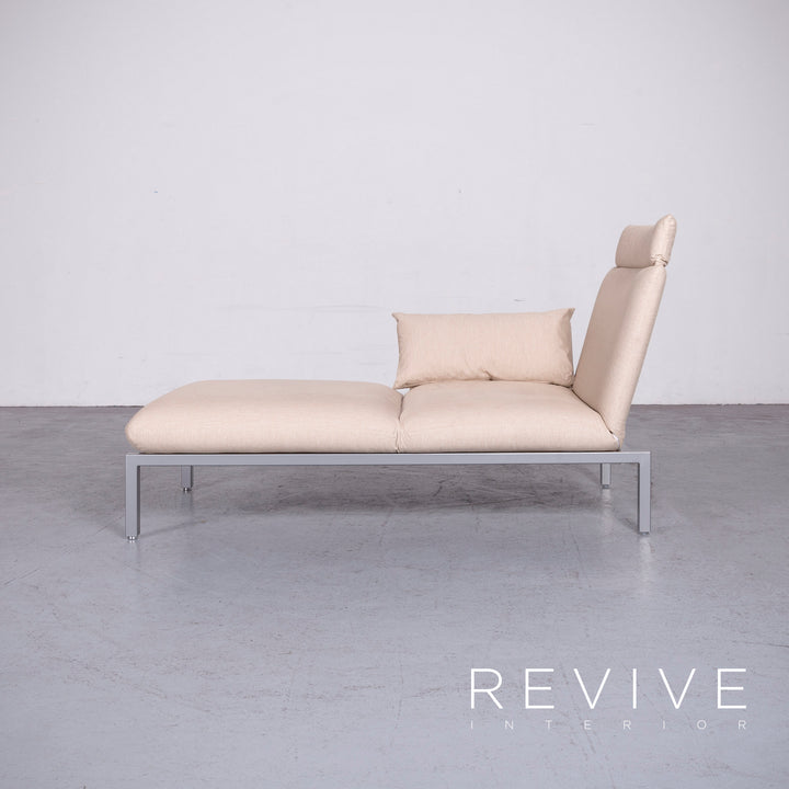 Brühl Roro Designer Stoff Liege Beige Couch Funktion #6964