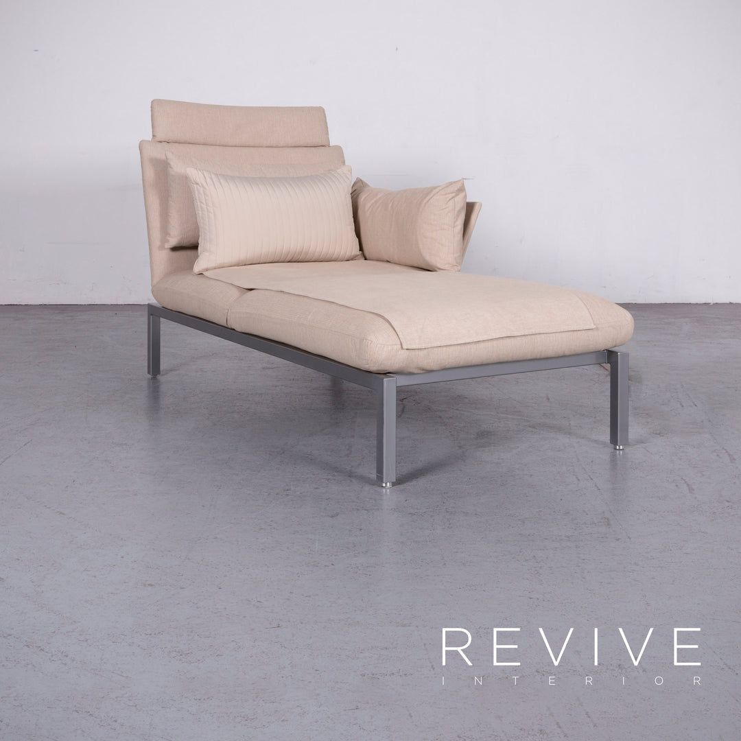 Brühl Roro Designer Stoff Liege Beige Couch Funktion #6965
