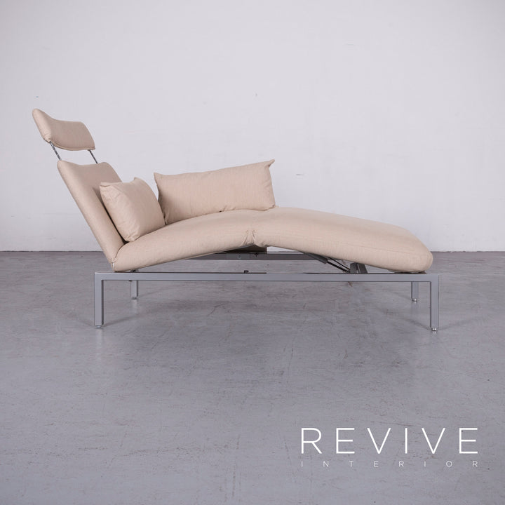 Brühl Roro Designer Stoff Liege Beige Couch Funktion #6965