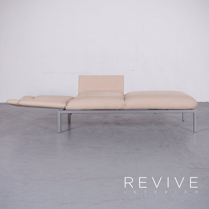 Brühl Roro Designer Stoff Liege Beige Couch Funktion #6965