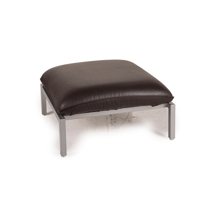 Brühl & Sippold Roro Leder Hocker Braun