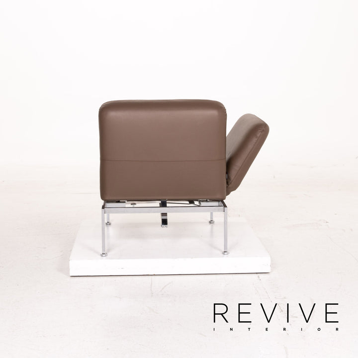 Brühl & Sippold Roro Leder Sessel Braun Liege Funktion Relaxfunktion