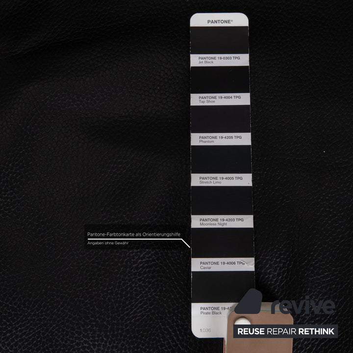 Brühl & Sippold Roro Leder Sessel Schwarz Funktion