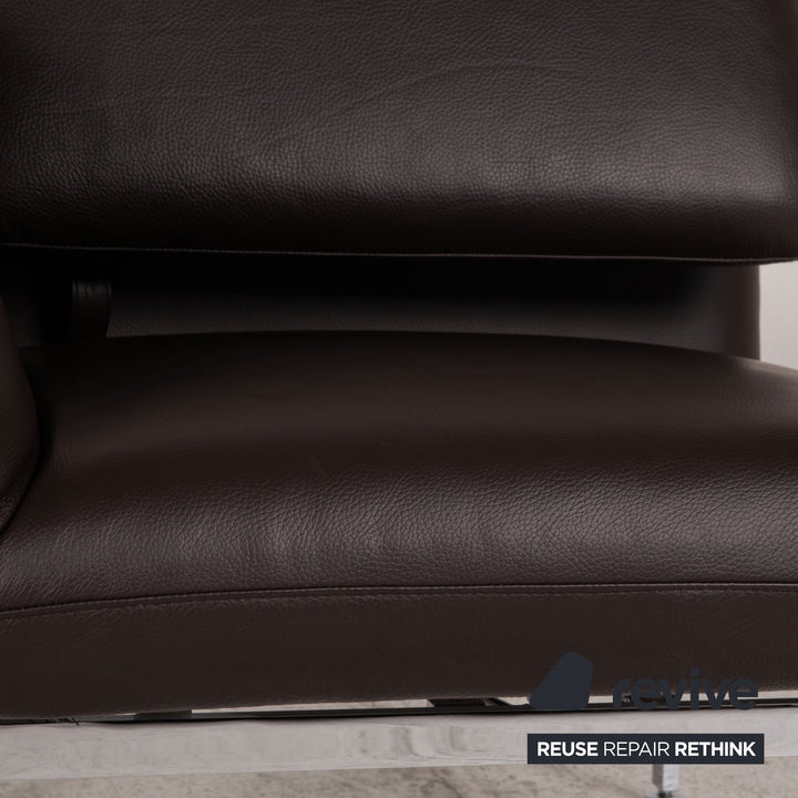 Brühl & Sippold Roro Leder Sessel Braun Funktion