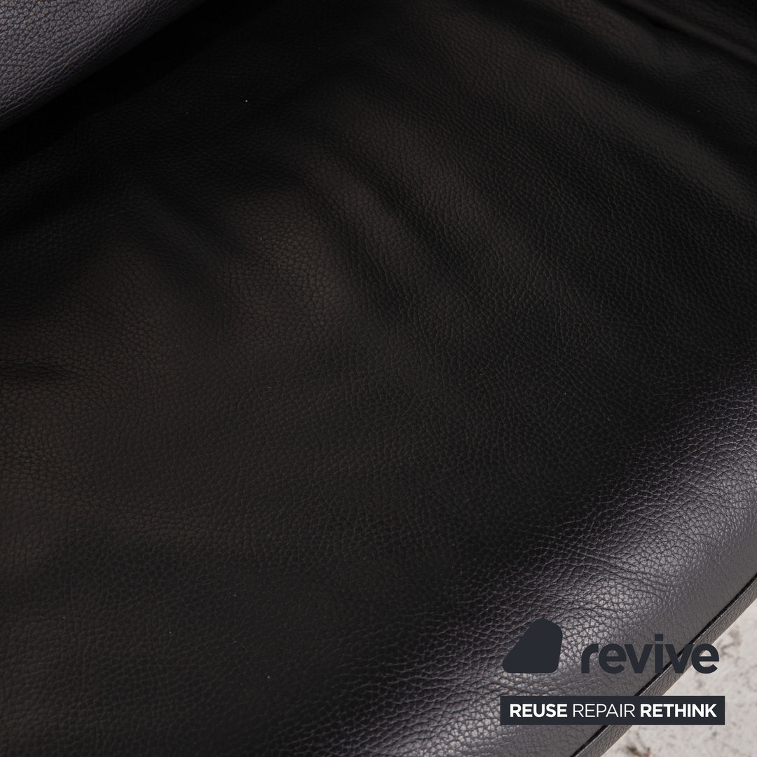 Brühl & Sippold Roro Leder Sessel Schwarz Funktion